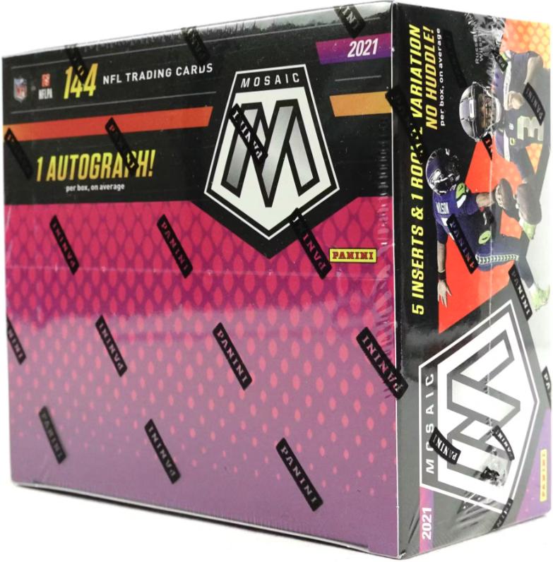 2021 Panini Mosaic Football No Huddle Trading Cards
