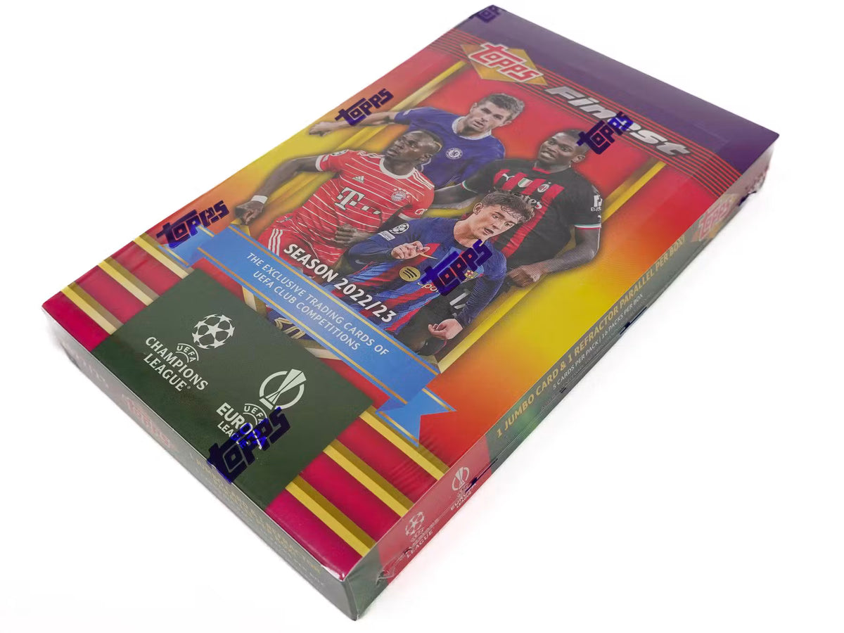 2022/23 Topps Finest Flashbacks UEFA Club Competitions Soccer Hobby LV