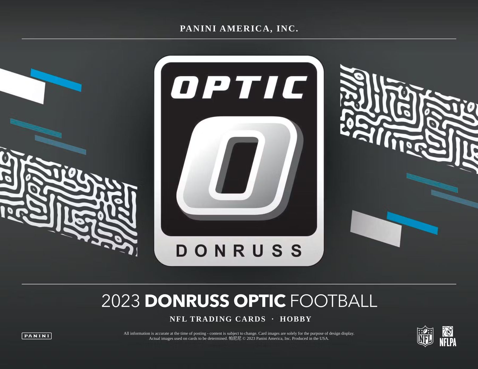 2023 Panini Donruss Optic Football Hobby Trading Cards