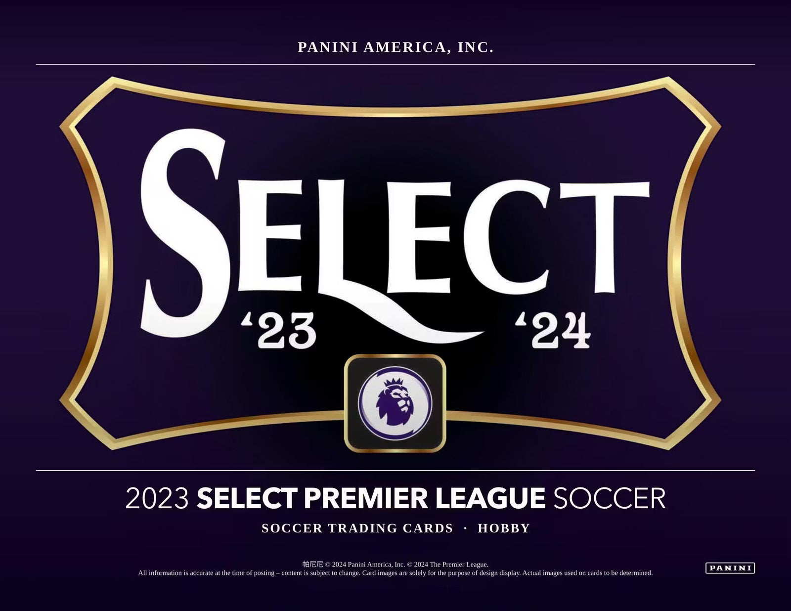 2023-24 Panini Select Soccer Premier League Hobby Trading Cards LV