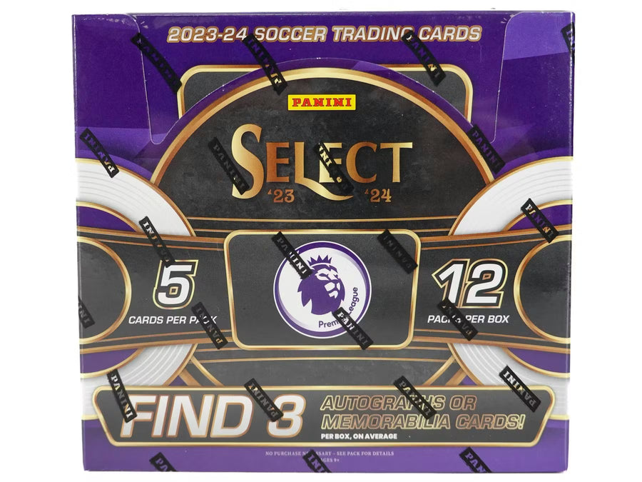 2023 24 Panini Select Soccer Premier League Hobby Trading Cards