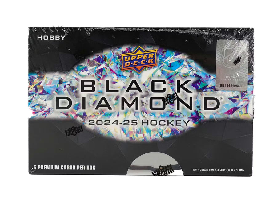 2024-25 Upper Deck Black Diamond Hockey Trading Cards