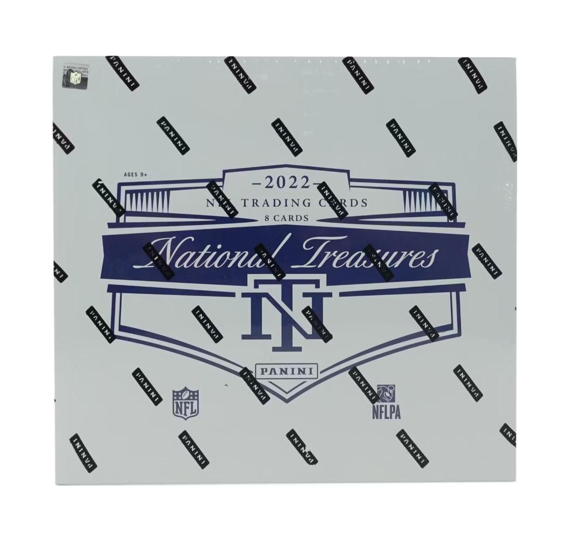 2022 Panini National Treasures Football Hobby Trading Cards