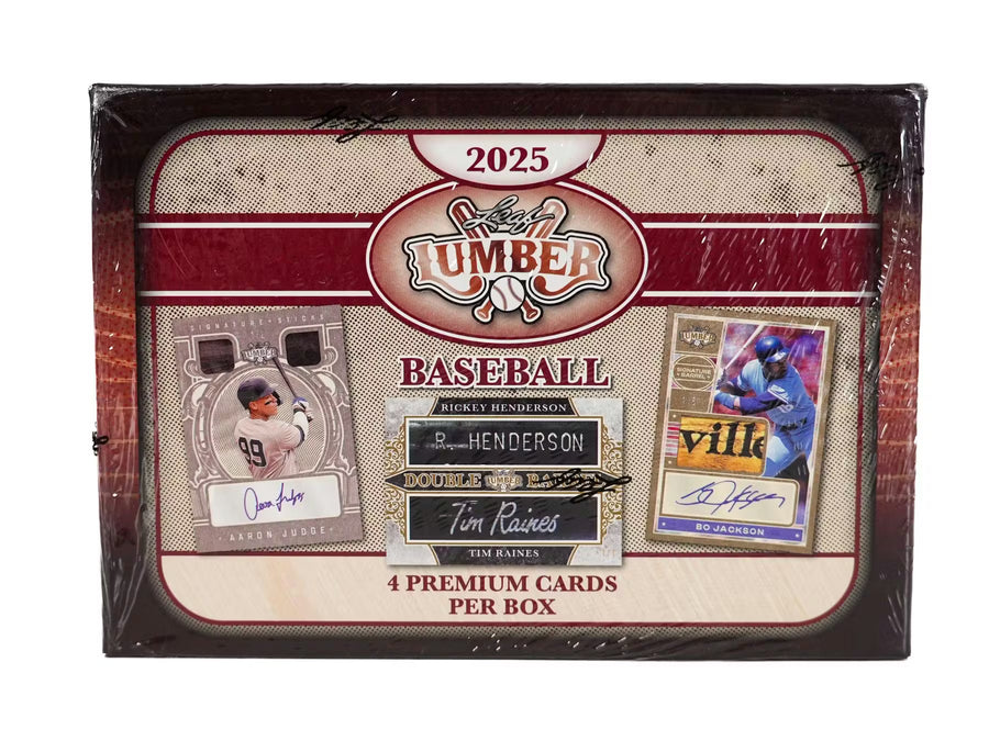 2025 Leaf Lumber Baseball Hobby Trading Cards