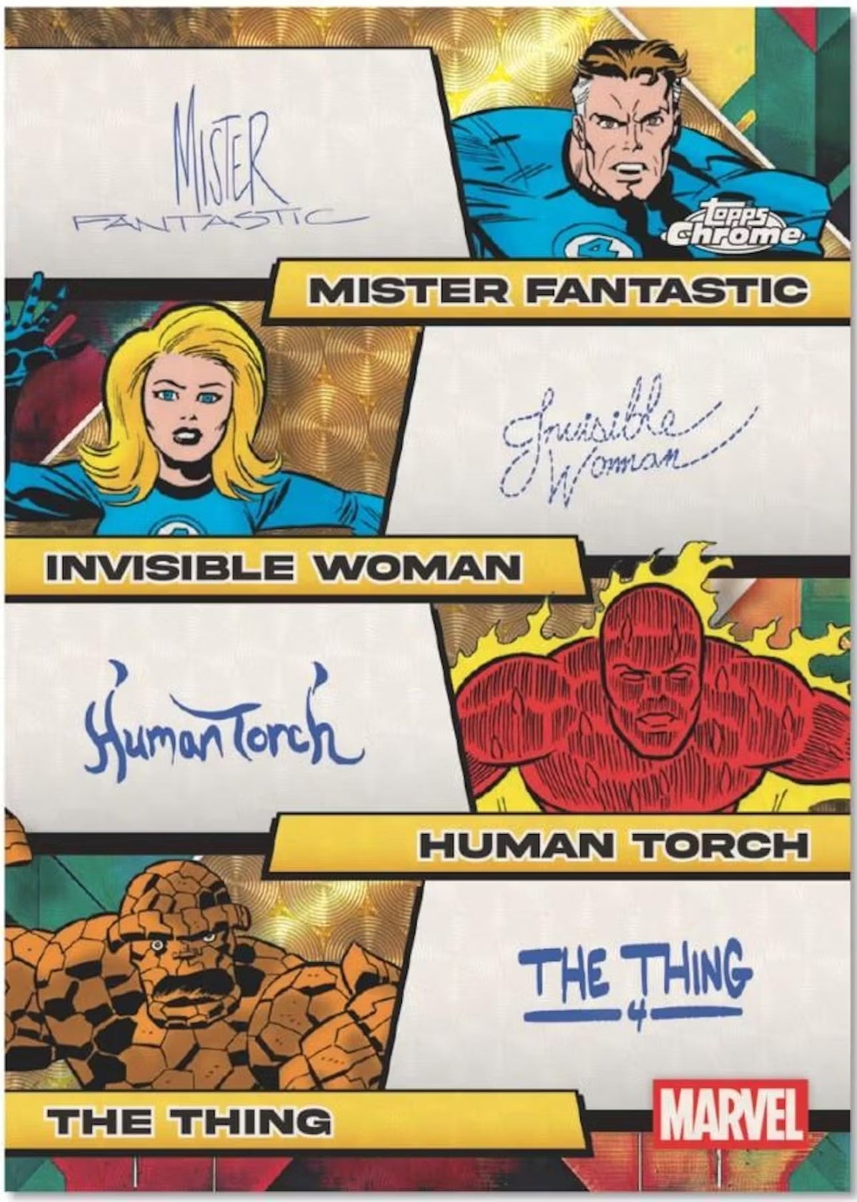 2025 Topps Chrome Marvel Blaster Trading Cards LV