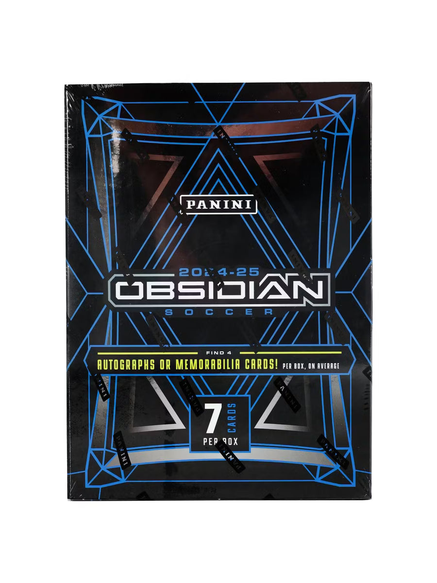 2024-25 Panini Obsidian Soccer Hobby Trading Cards