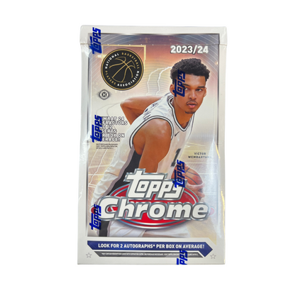 2023 24 Topps Chrome Basketball Hobby Trading Cards