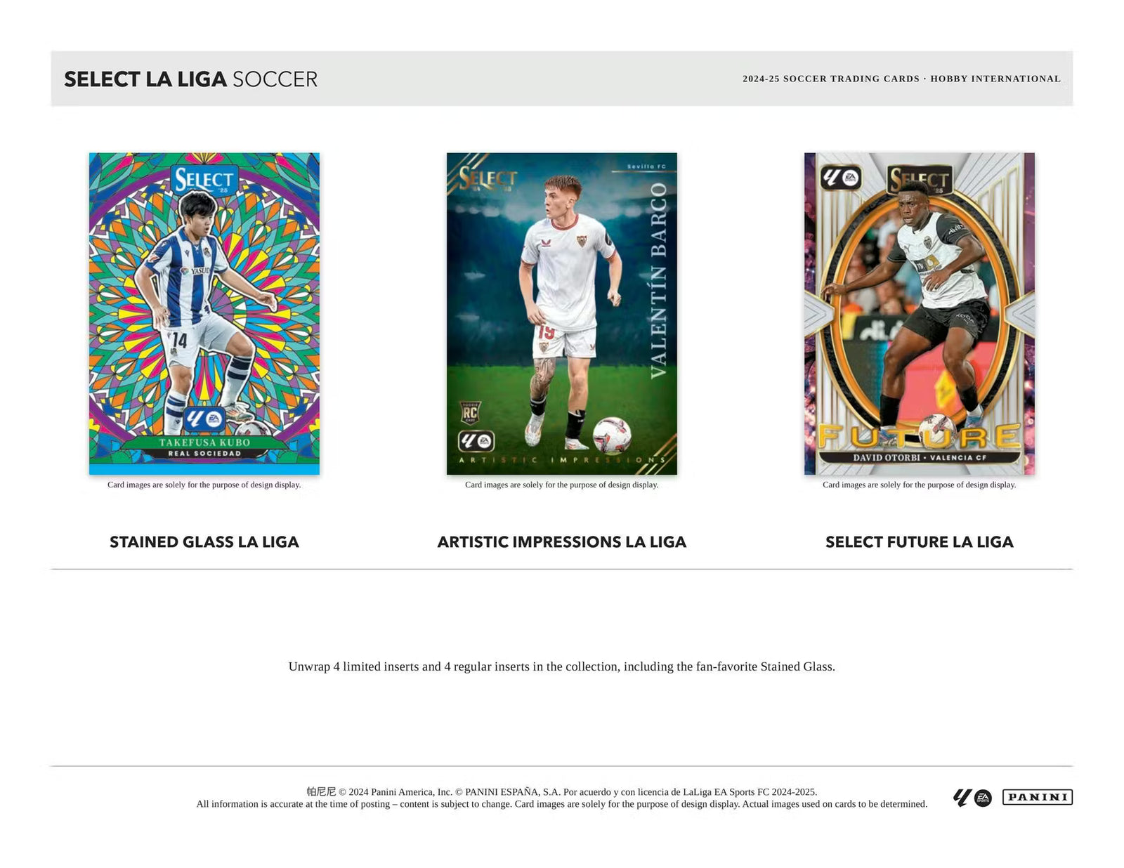 2024-25 Panini Select Soccer La Liga International Hobby Trading Cards