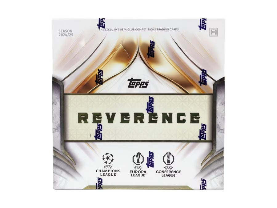 2024-25 Topps Reverence UEFA Club Competitions Soccer Hobby Trading Cards