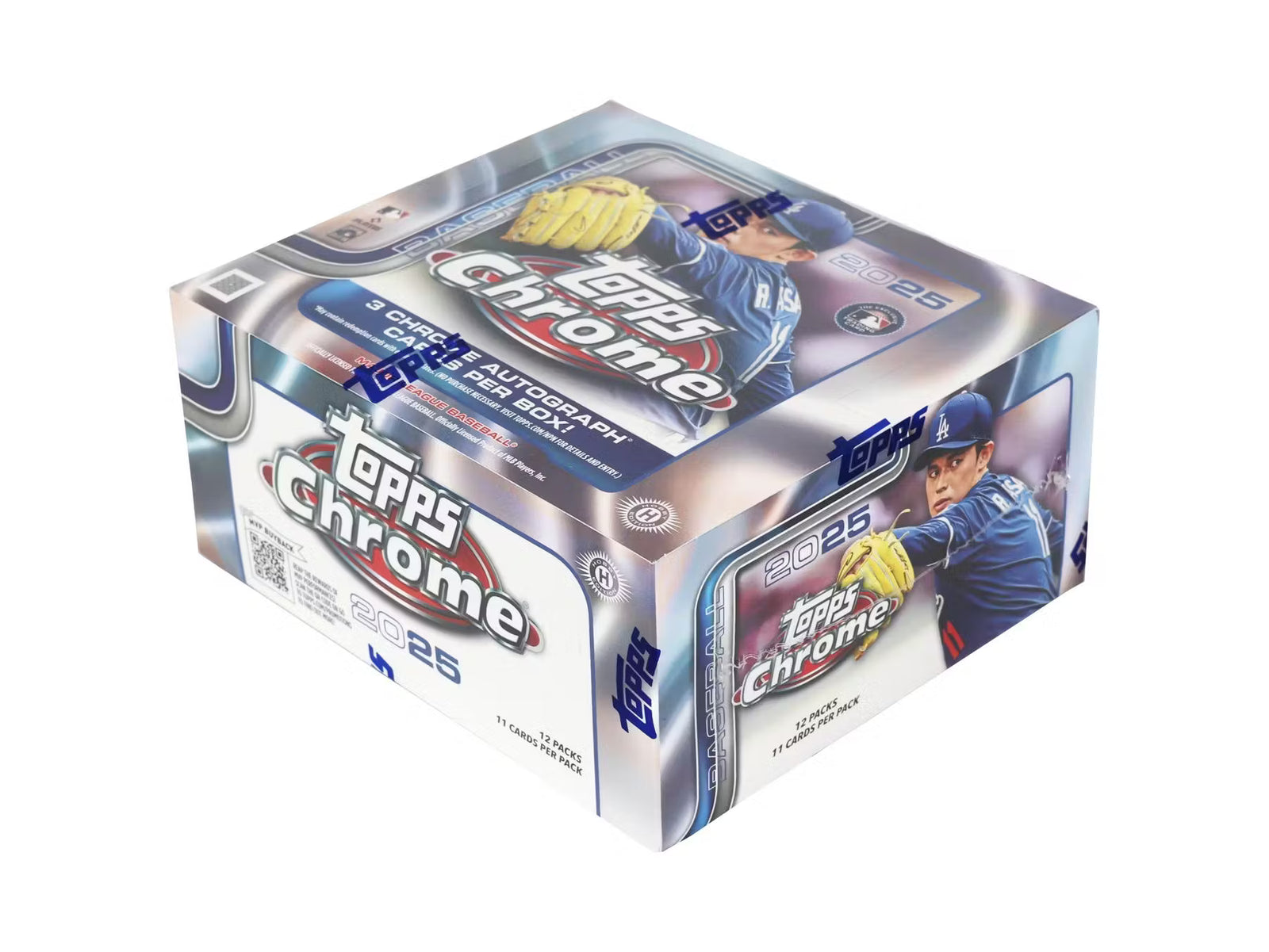 2025 Topps Chrome Baseball Jumbo Hobby Trading Cards
