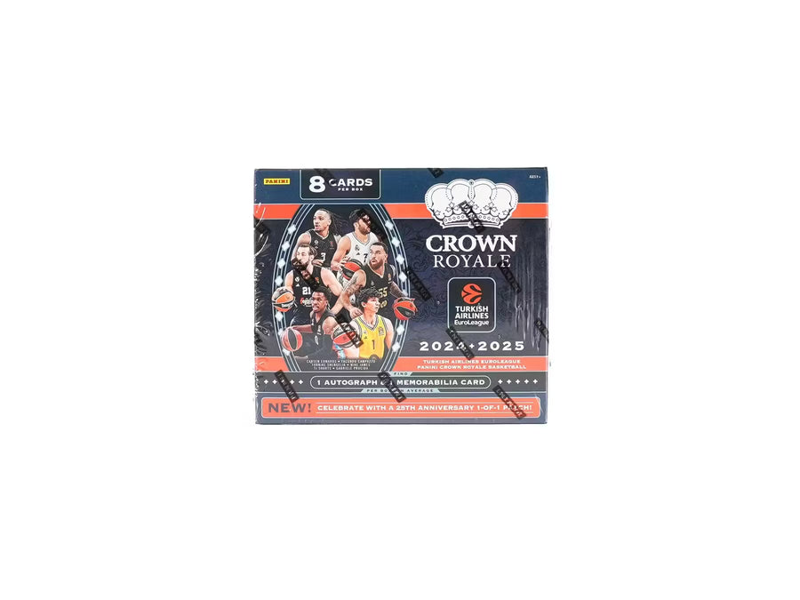 2024-25 Panini Turkish Airlines Euro League Crown Royale Basketball Hobby Trading Cards