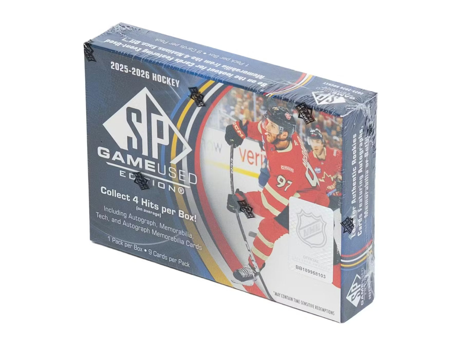 2025-26 Upper Deck SP Game Used Hockey Hobby Trading Cards
