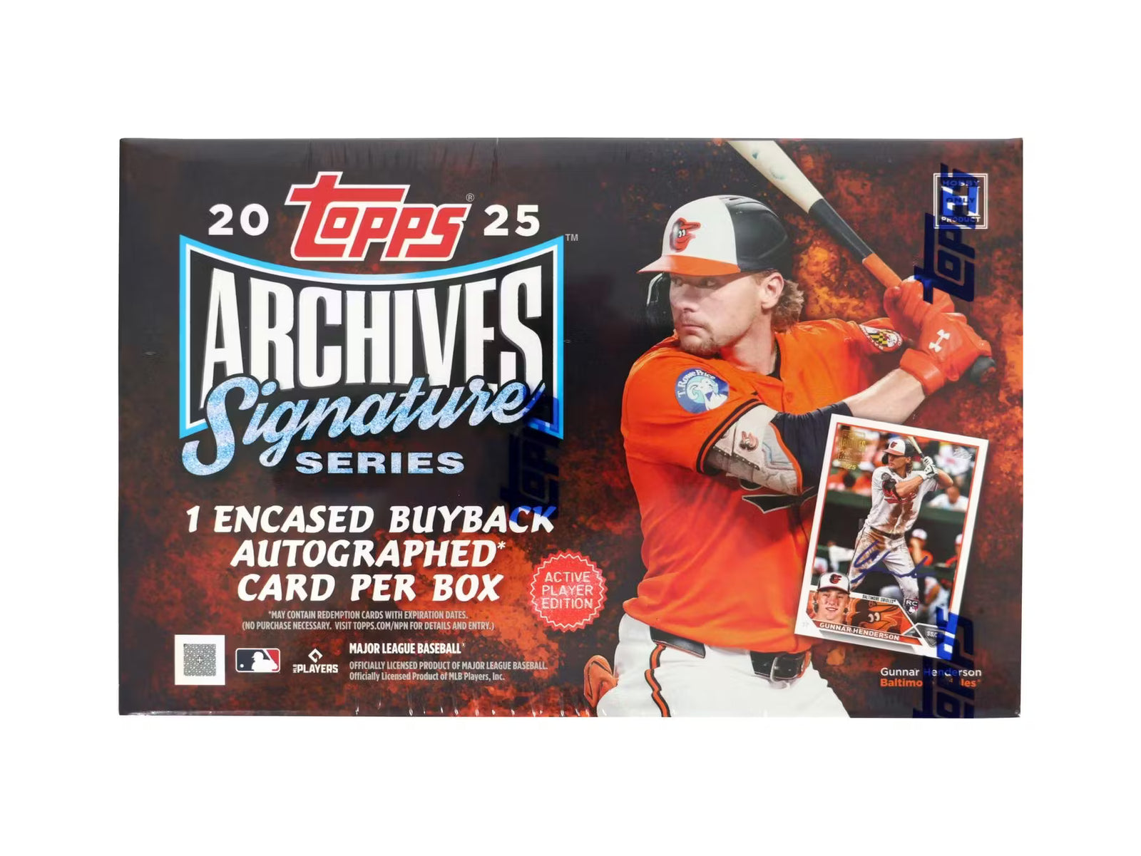 2025 Topps Archives Signature Series Baseball Hobby Trading Cards