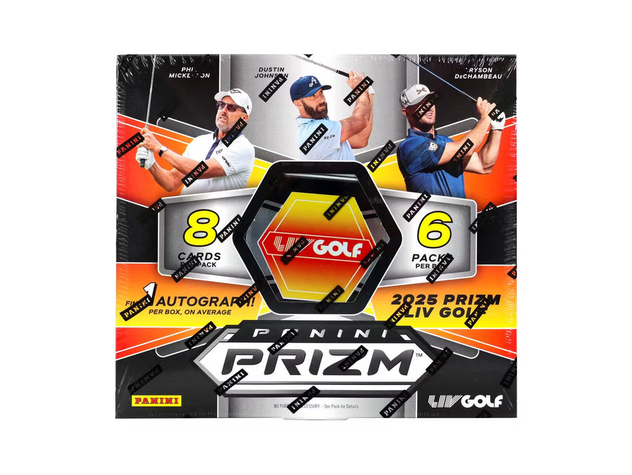 2025 Panini Prizm LIV Golf Hobby Trading Cards