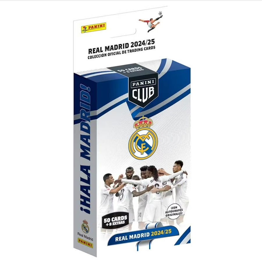 2024-25 Panini Club Real Madrid Soccer Hanger Trading Cards