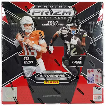 2025 Panini Prizm Draft Picks Collegiate Football Hobby Trading Cards