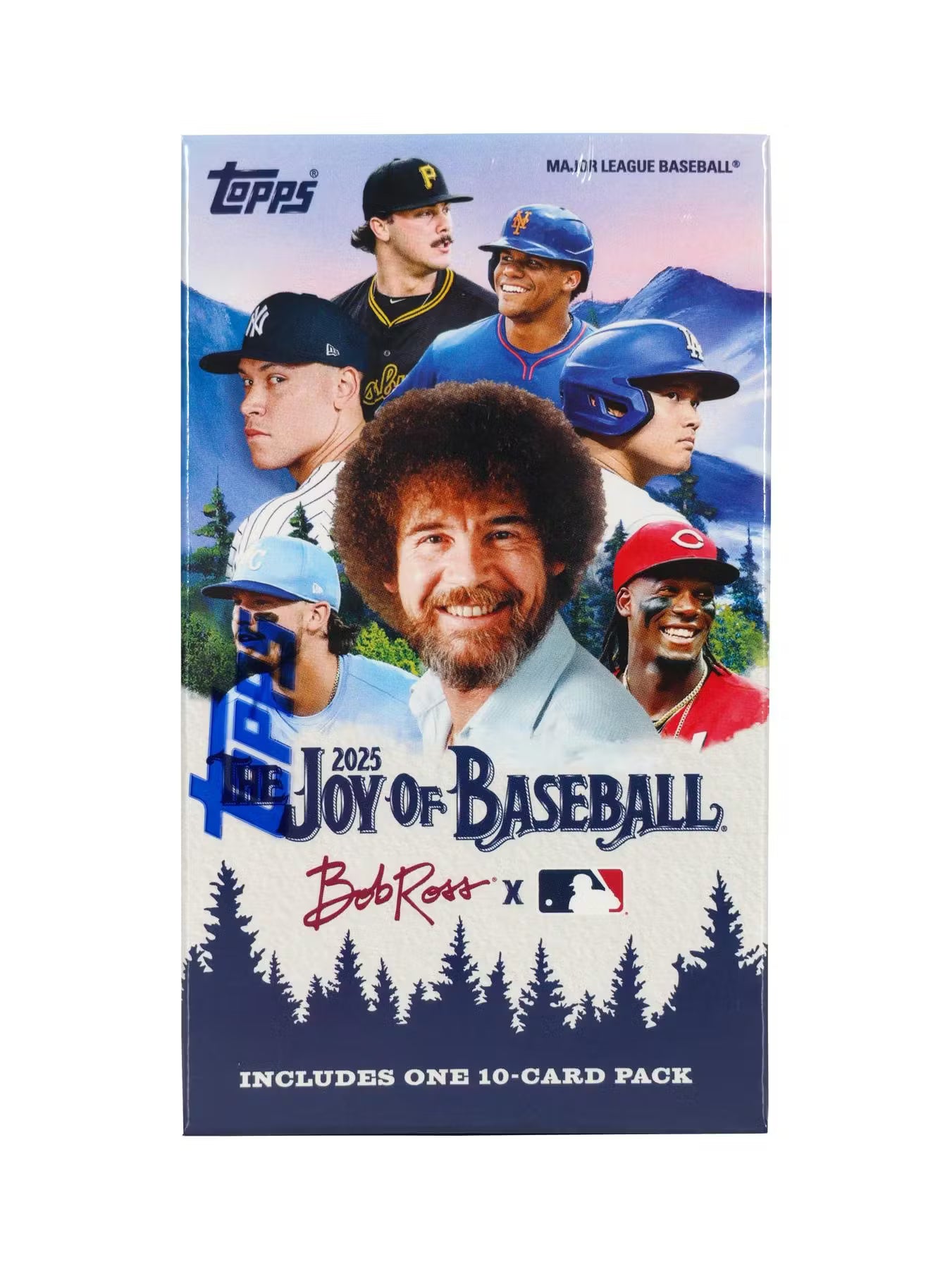 2025 Topps x Bob Ross The Joy of Baseball Happy Little Box Trading Cards