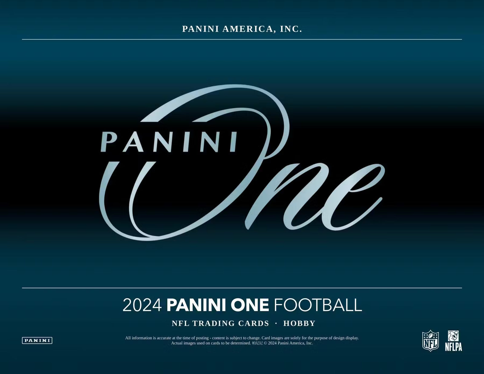 2024 Panini One Football FOTL Trading Cards