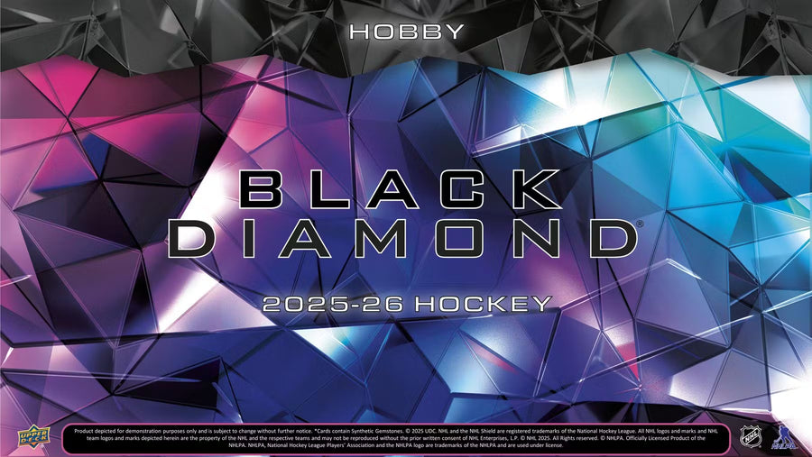2025-26 Upper Deck Black Diamond Hockey Trading Cards