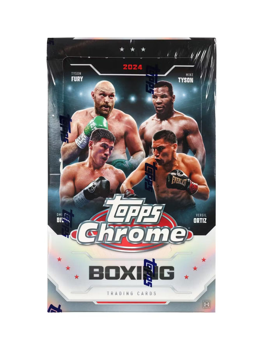 2024 Topps Chrome Boxing Hobby Trading Cards