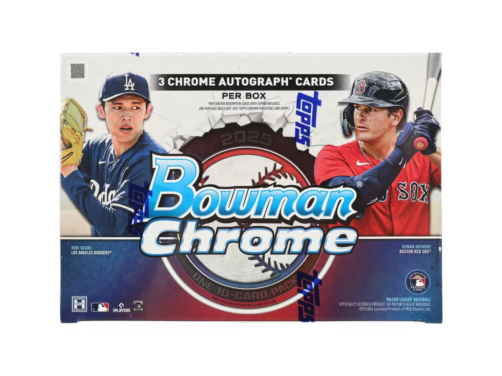 2025 Topps Bowman Chrome Baseball Breaker Delight Trading Cards