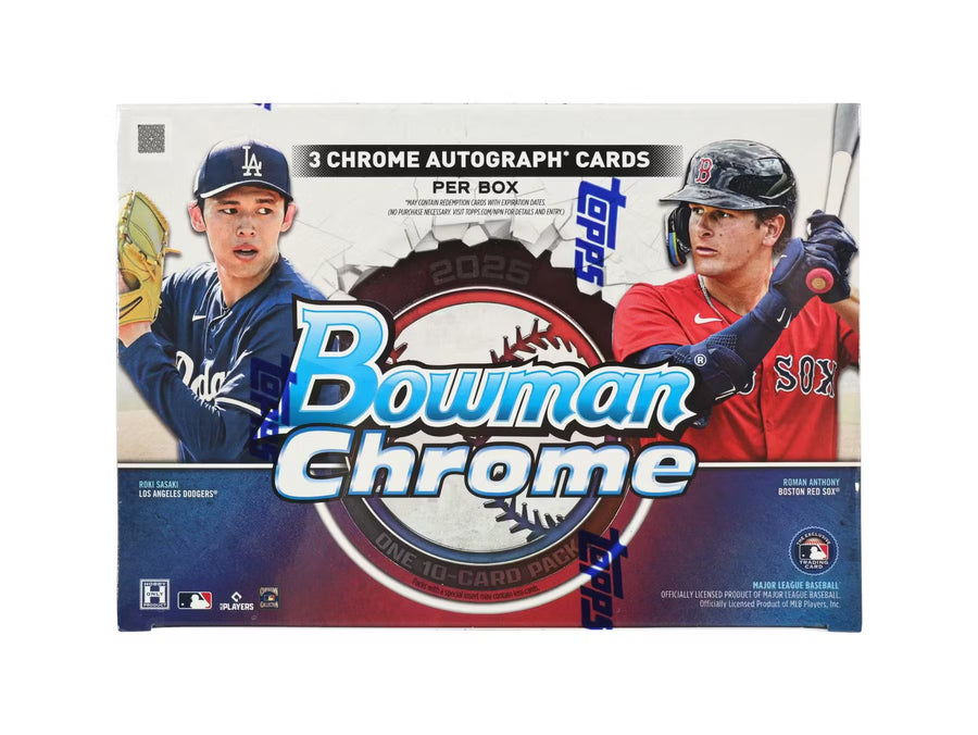 2025 Topps Bowman Chrome Baseball Breaker Delight Trading Cards