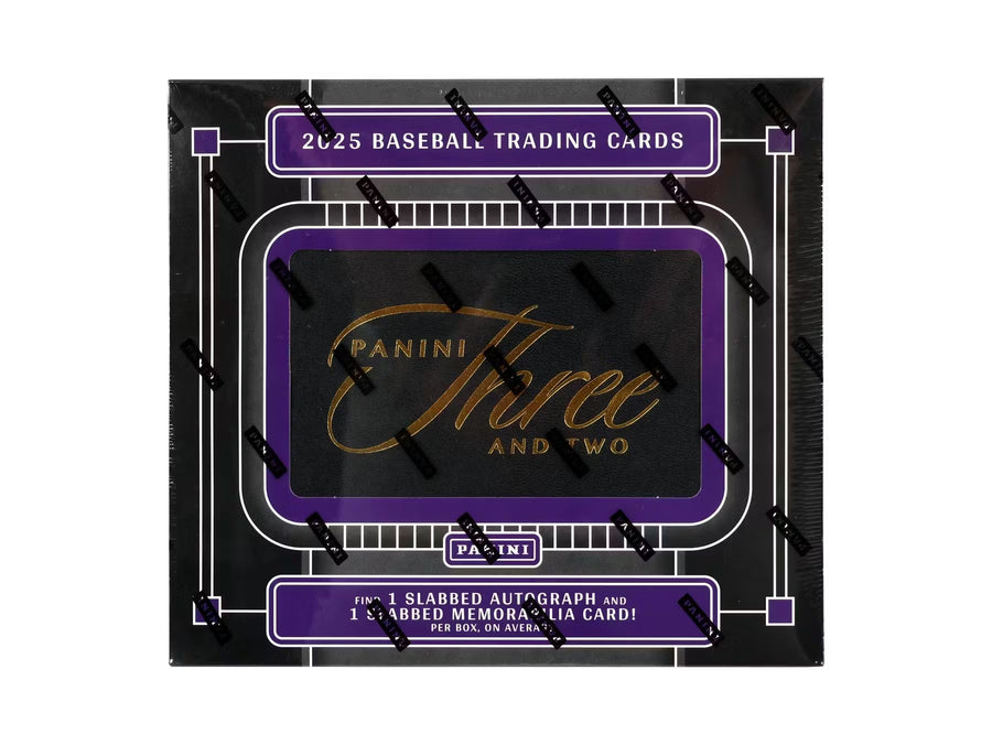 2025 Panini Three and Two Baseball Hobby Trading Cards