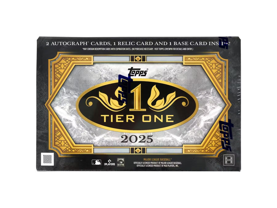 2025 Topps Tier One Baseball Hobby Trading Cards