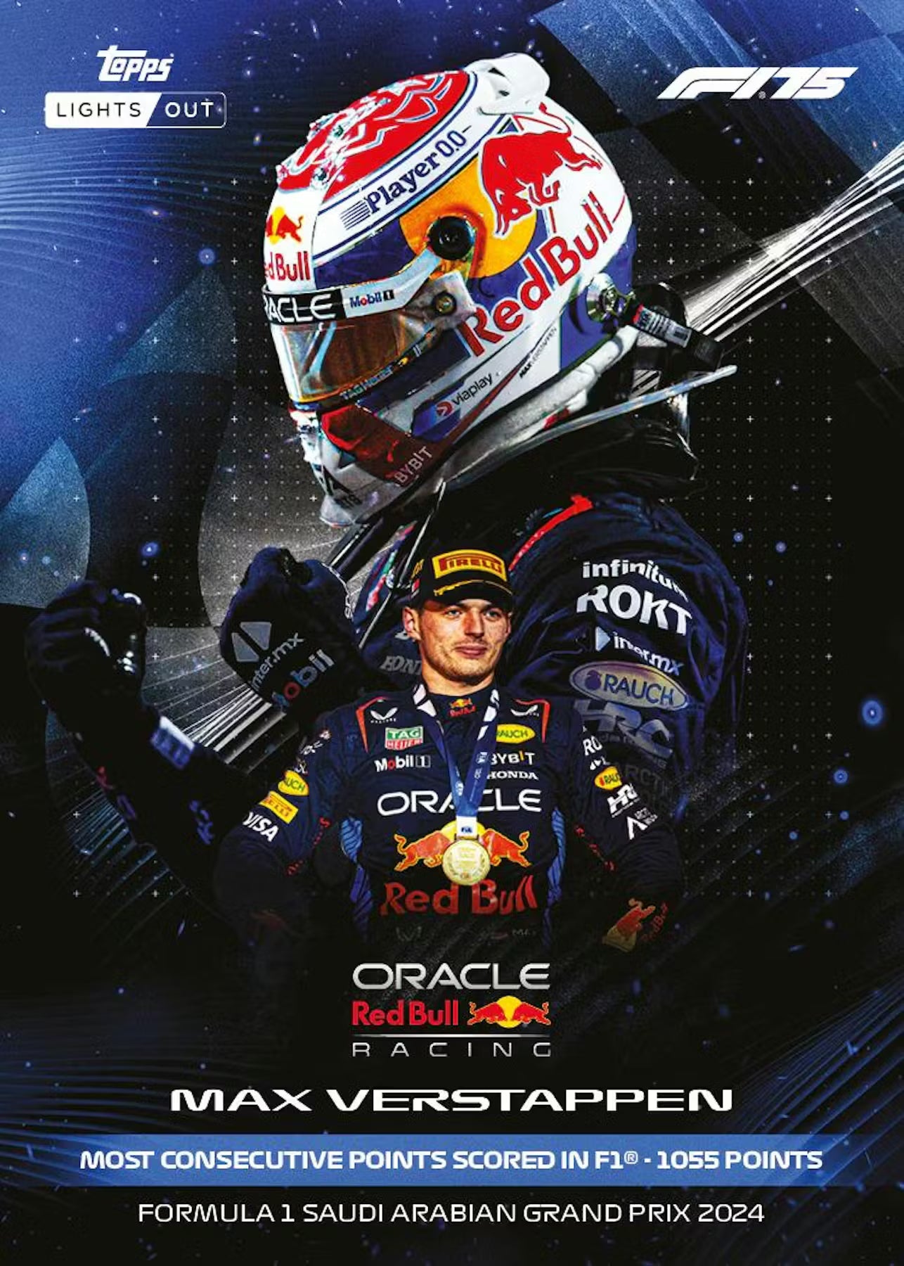2025 Topps Lights Out Formula 1 F1 Trading Cards