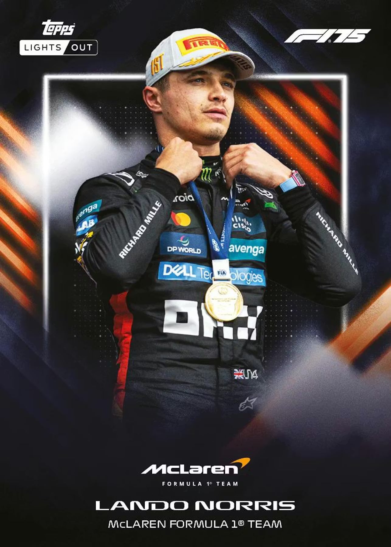 2025 Topps Lights Out Formula 1 F1 Trading Cards