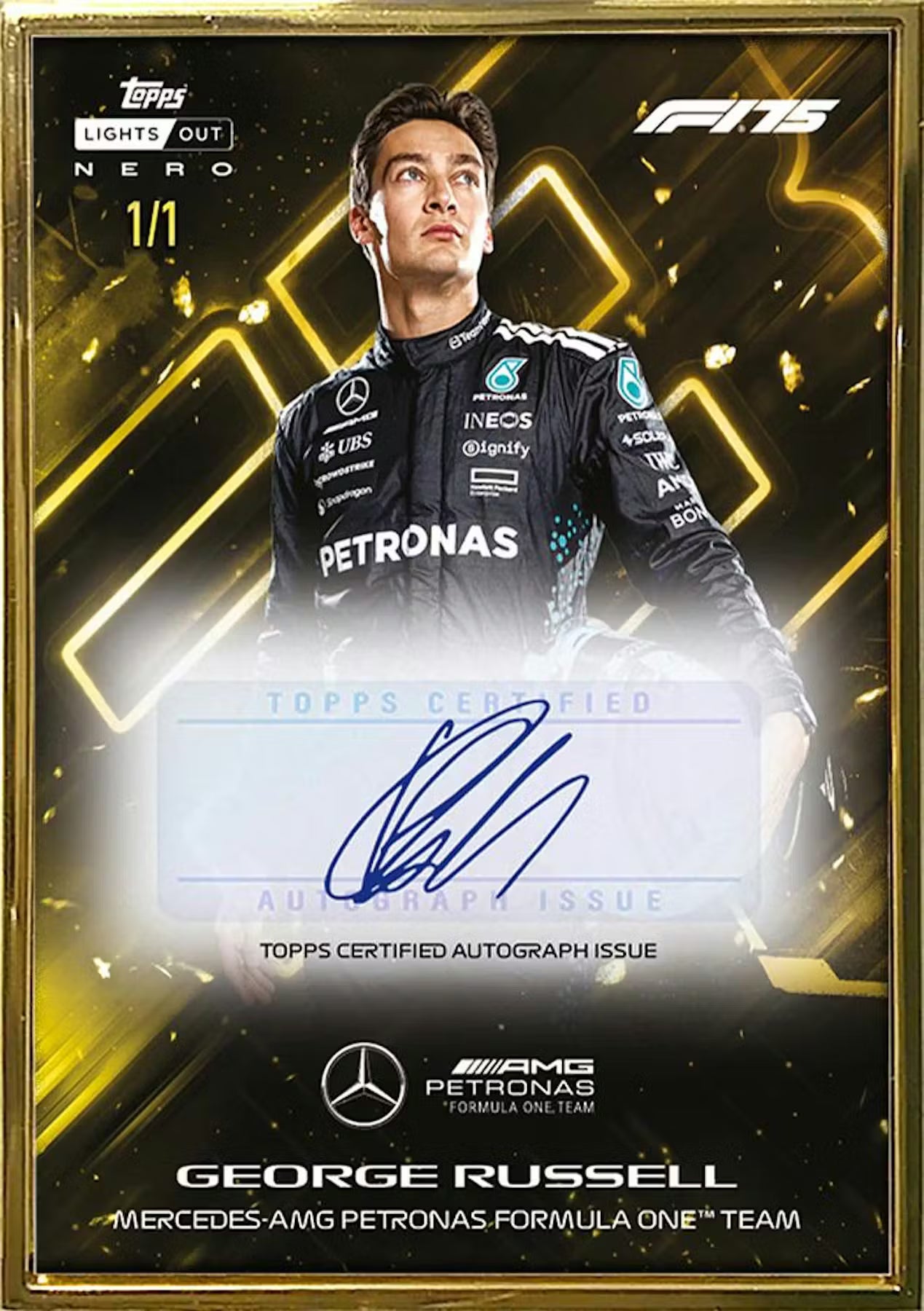 2025 Topps Lights Out Formula 1 F1 Trading Cards