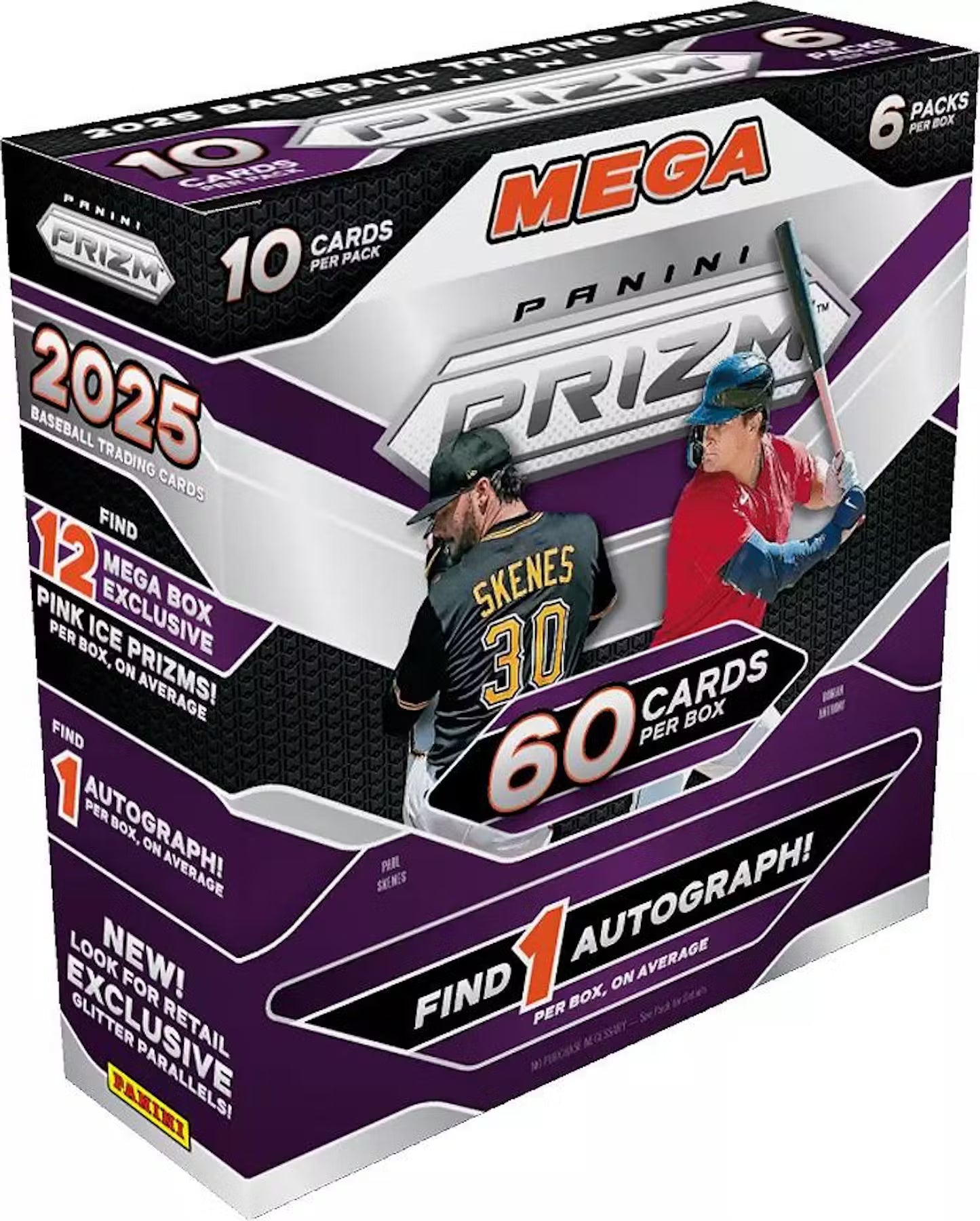 2025 Panini Prizm Baseball Mega Trading Cards