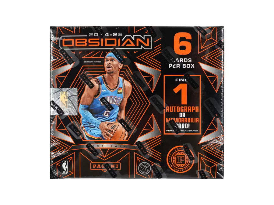 2024-25 Panini Obsidian Basketball International Hobby Trading Cards