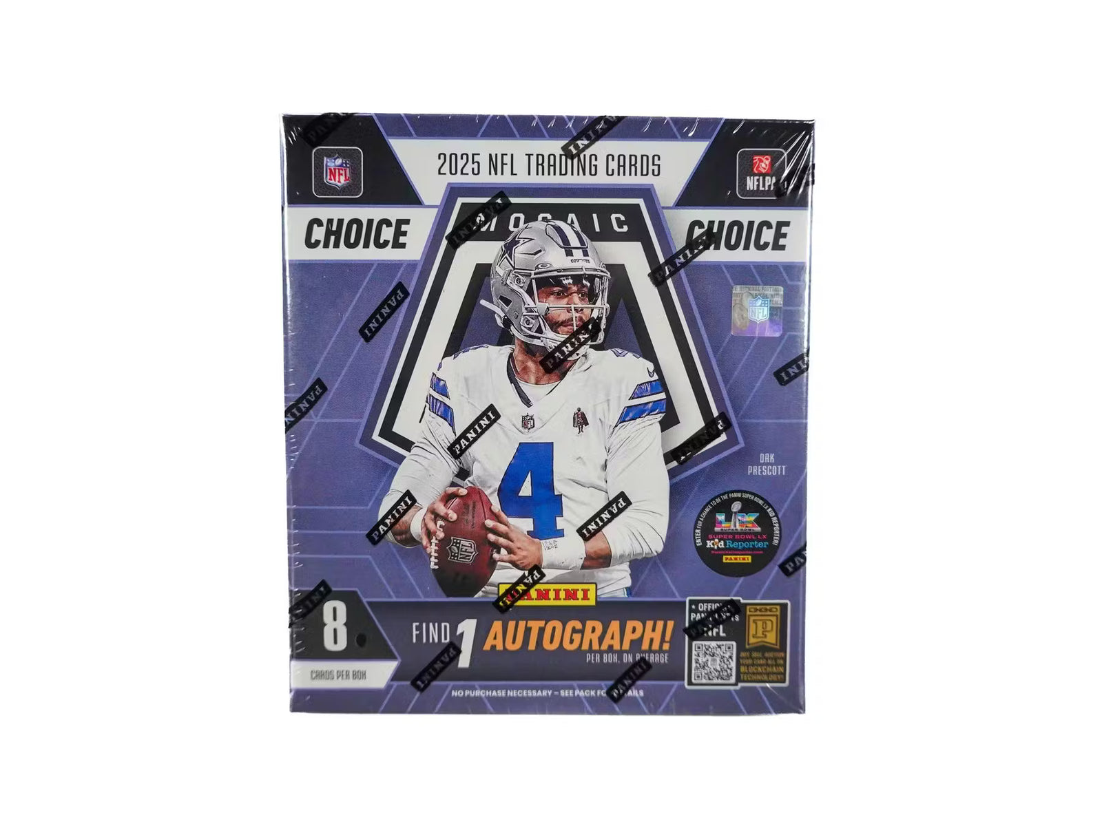 2025 Panini Mosaic Football Choice Trading Cards