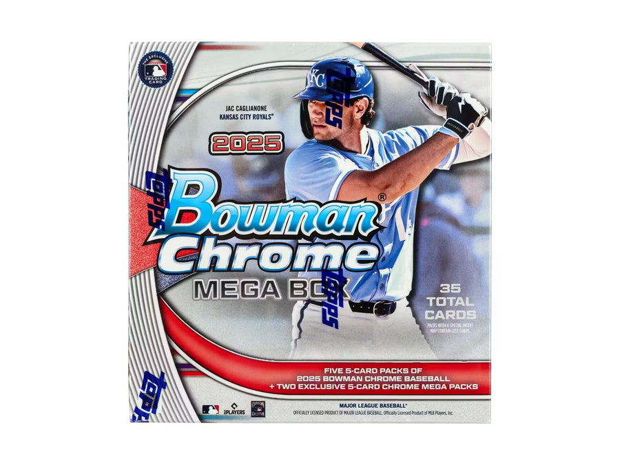 2025 Topps Bowman Chrome Baseball Mega Trading Cards