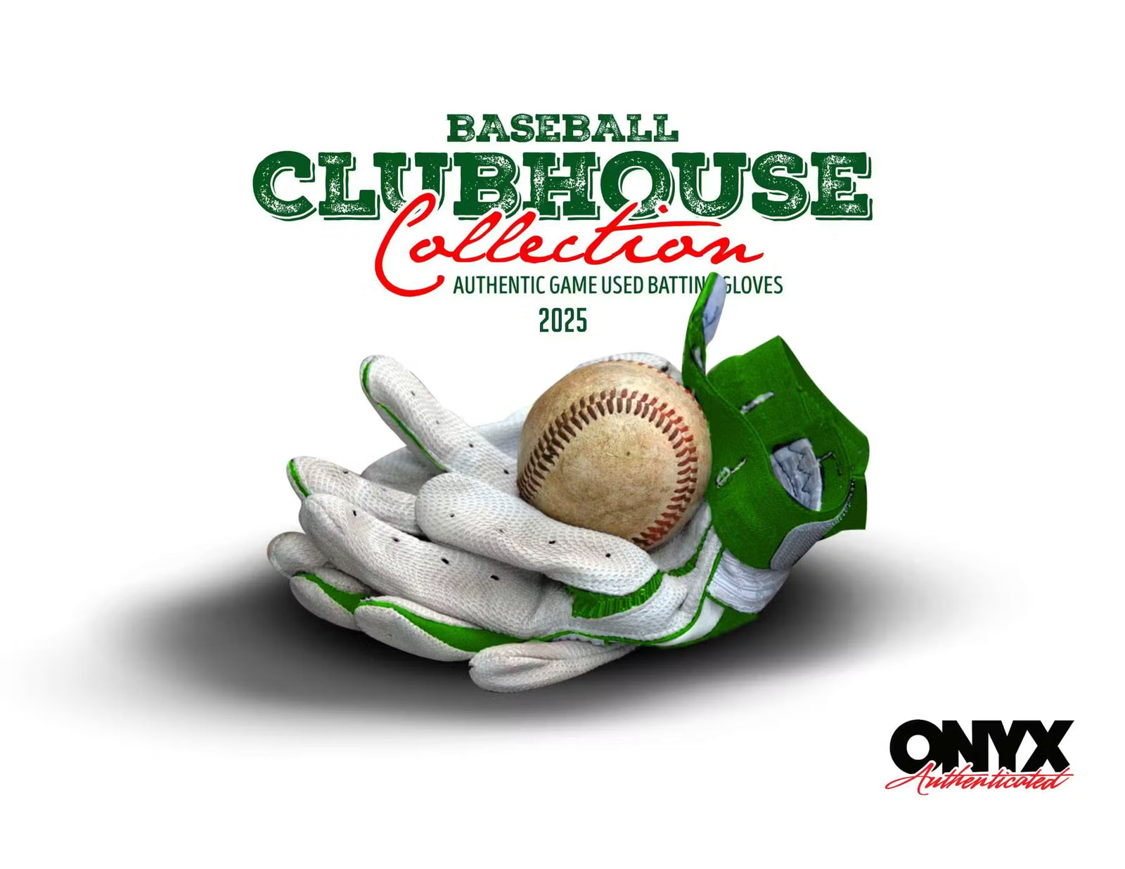 2025 Onyx Clubhouse Collection Baseball Game Used Batting Glove