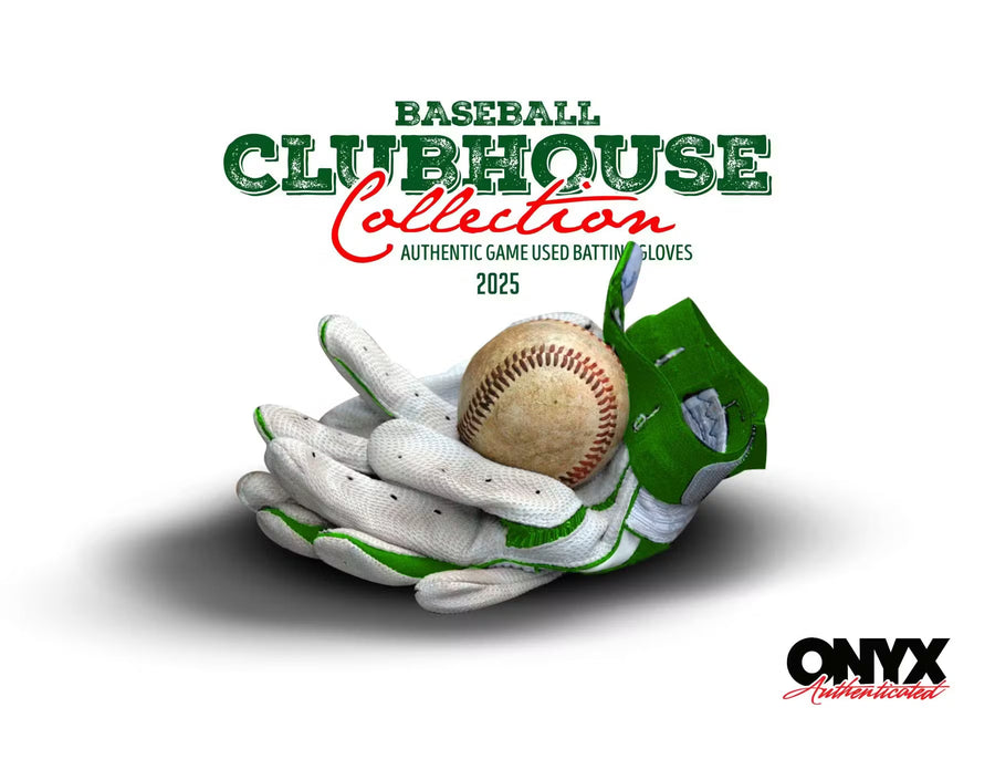 2025 Onyx Clubhouse Collection Baseball Game Used Batting Glove