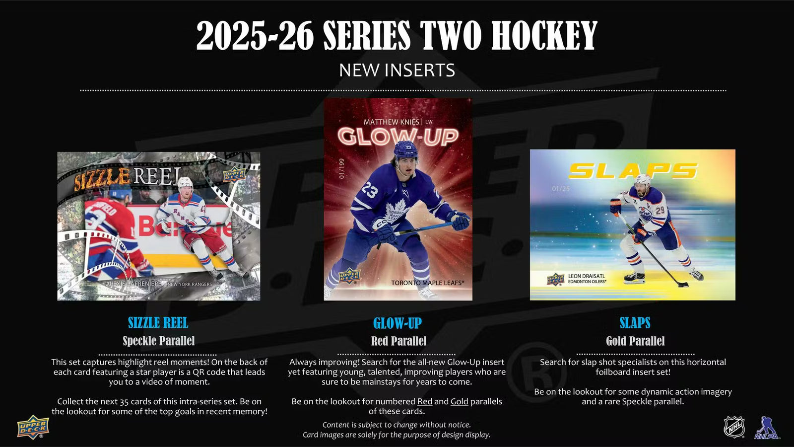 2025-26 Upper Deck Series 2 Hockey Hobby Trading Cards LV