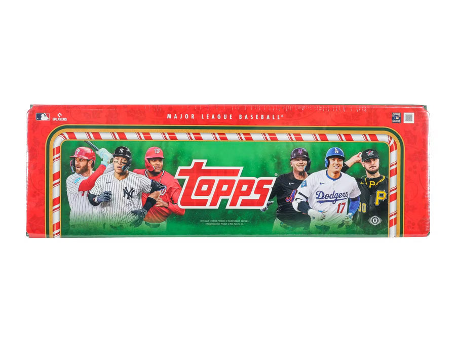 2025 Topps Baseball Holiday Tin Trading Cards