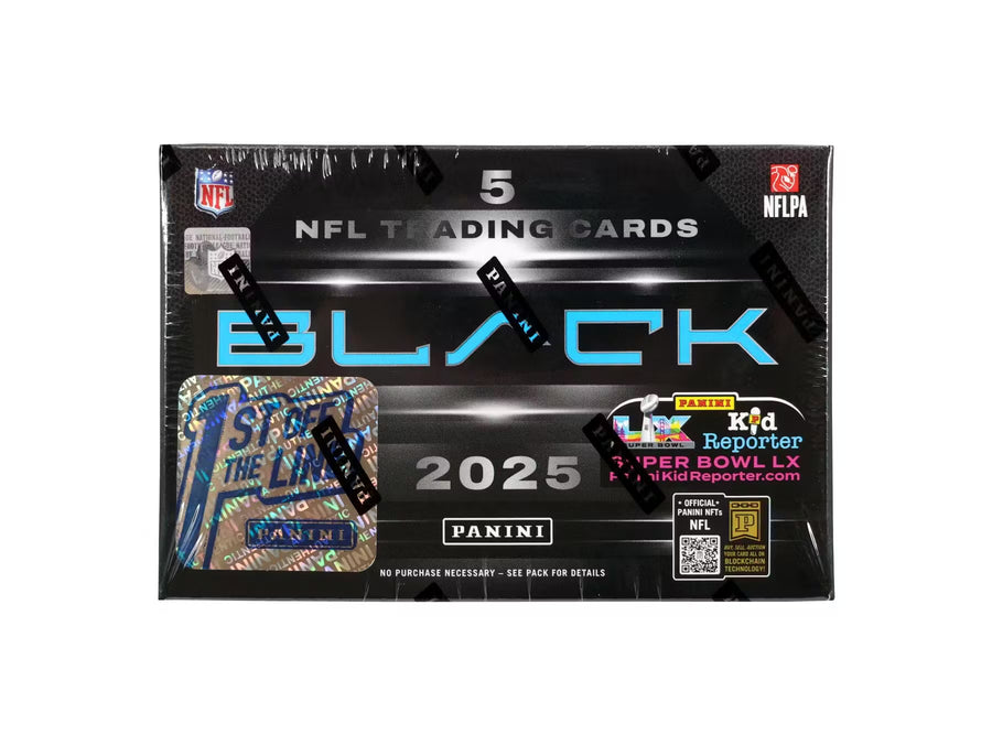 2025 Panini Black Football FOTL Trading Cards