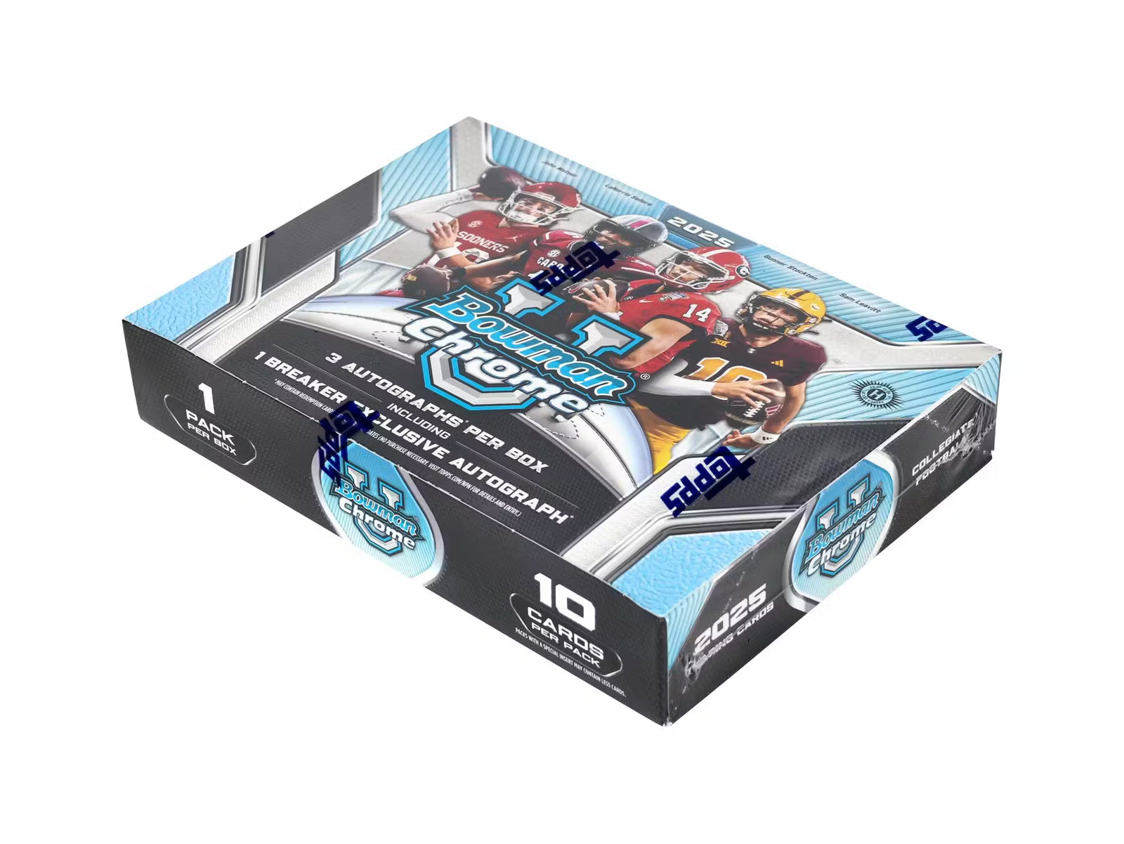 2025 Topps Bowman University Chrome Football Breaker Delight Trading Cards