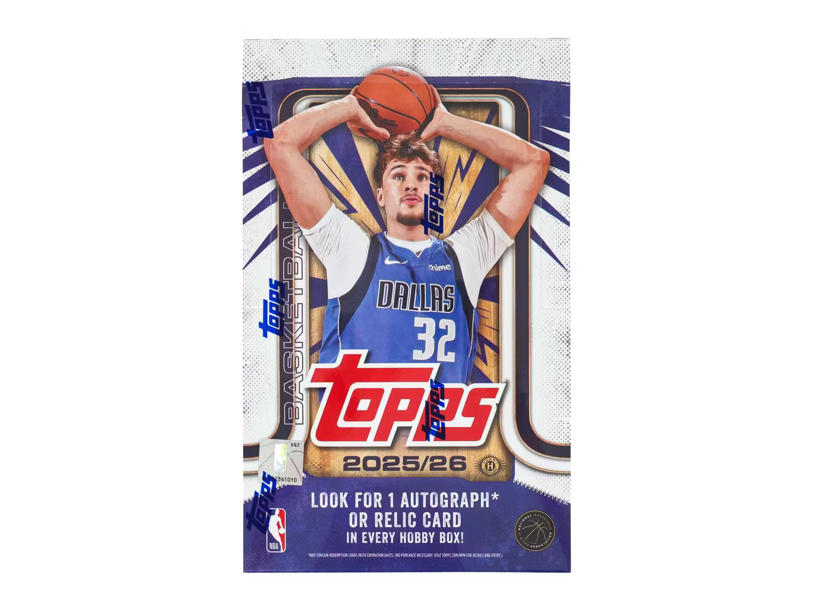 2025-26 Topps Basketball Hobby Trading Cards