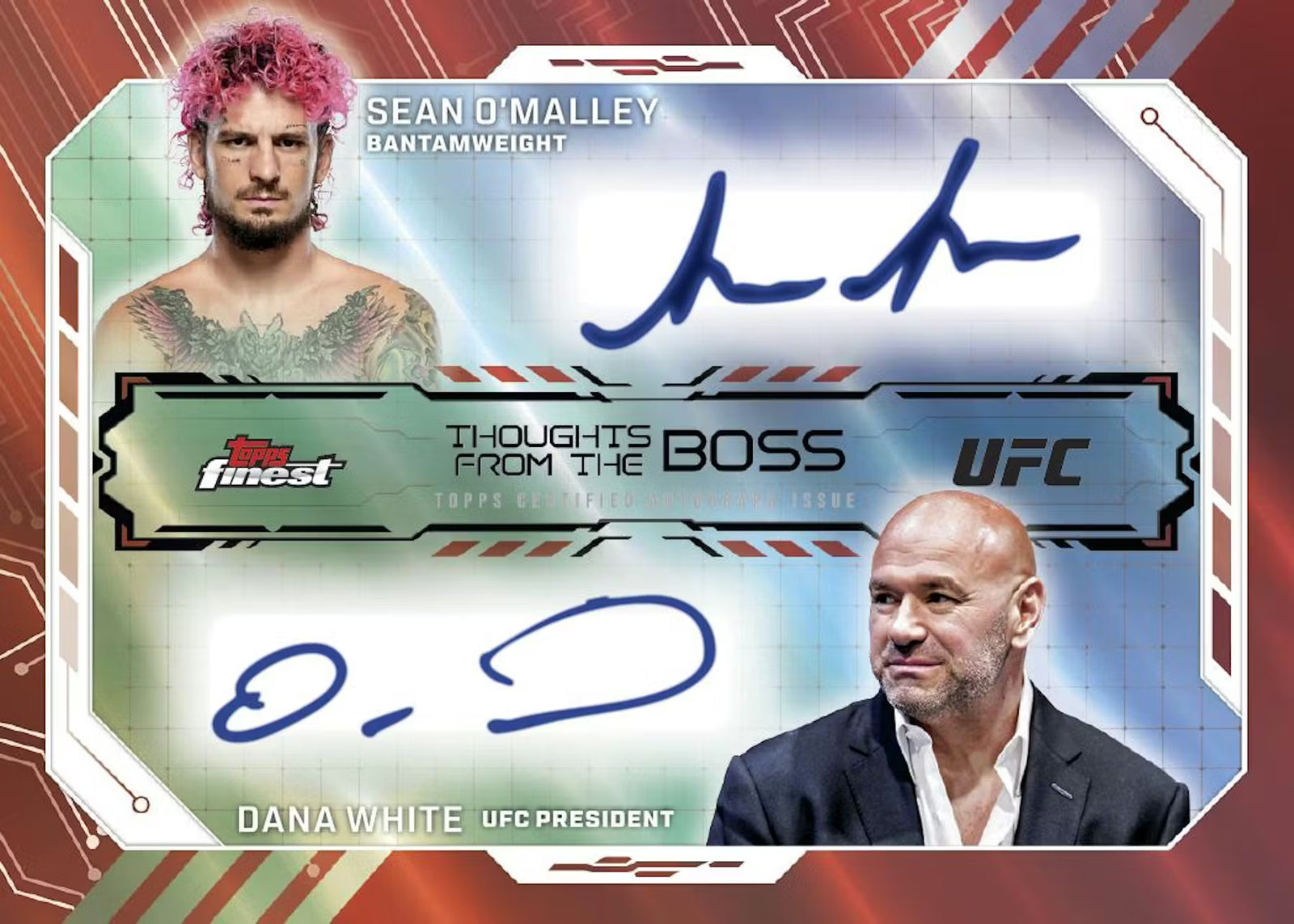 2025 Topps Finest UFC Hobby Trading Cards LV