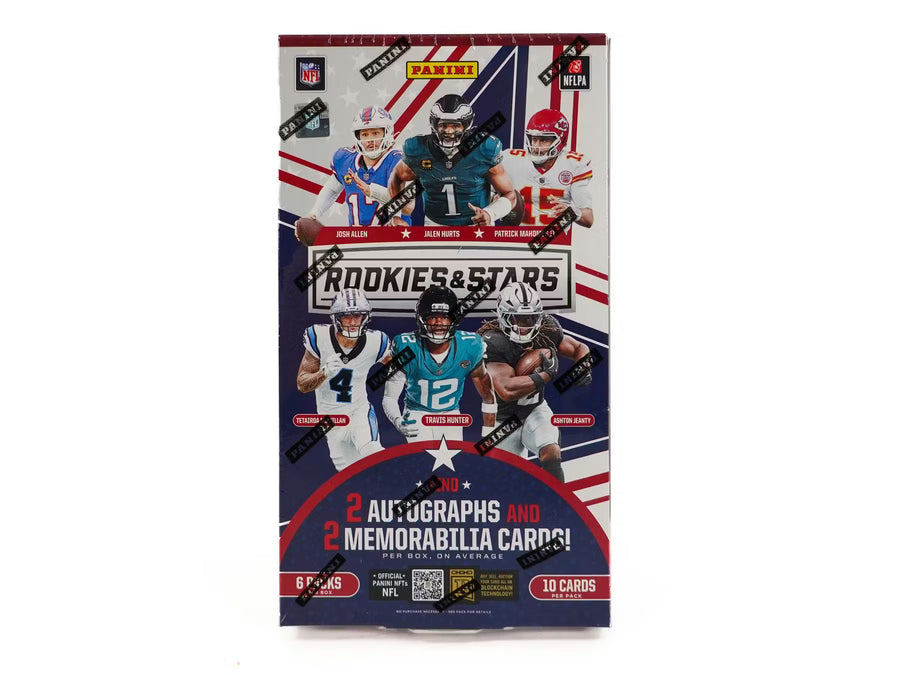 2025 Panini Rookies & Stars Football Hobby Trading Cards