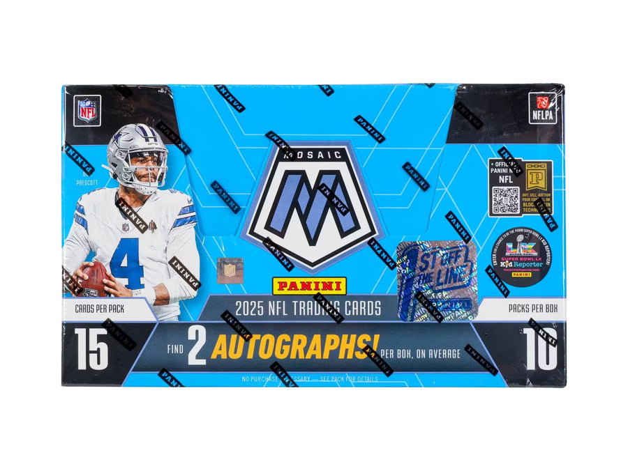 2025 Panini Mosaic Football FOTL Trading Cards