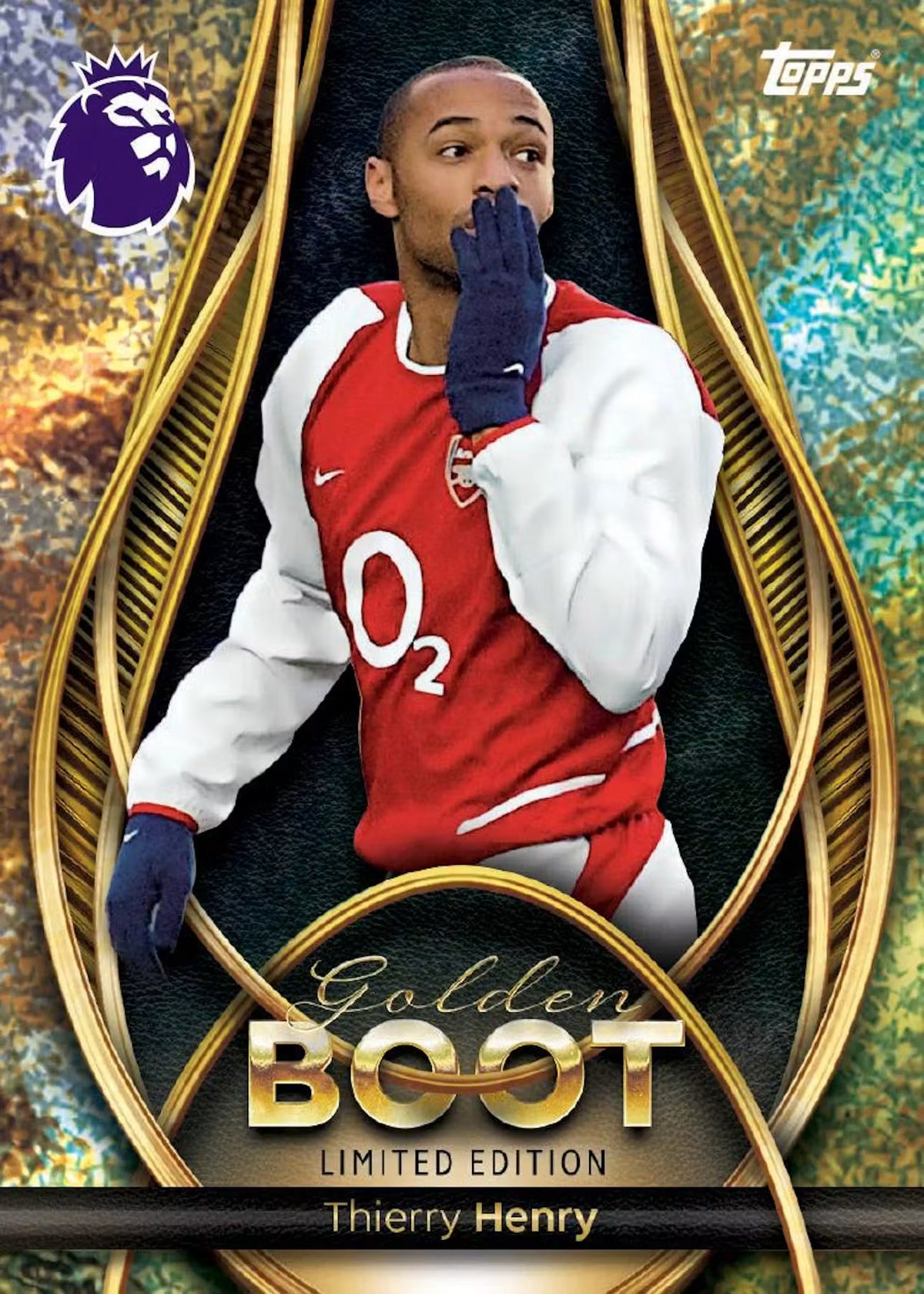 2025-26 Topps Premier League EPL Debut Edition Golden Boot Soccer Tin Trading Cards LV