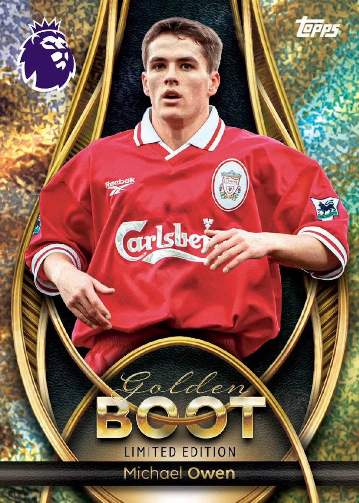 2025-26 Topps Premier League EPL Debut Edition Golden Boot Soccer Tin Trading Cards LV