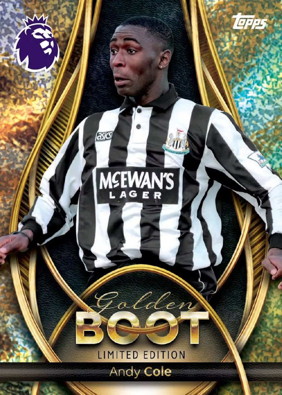 2025-26 Topps Premier League EPL Debut Edition Golden Boot Soccer Tin Trading Cards LV