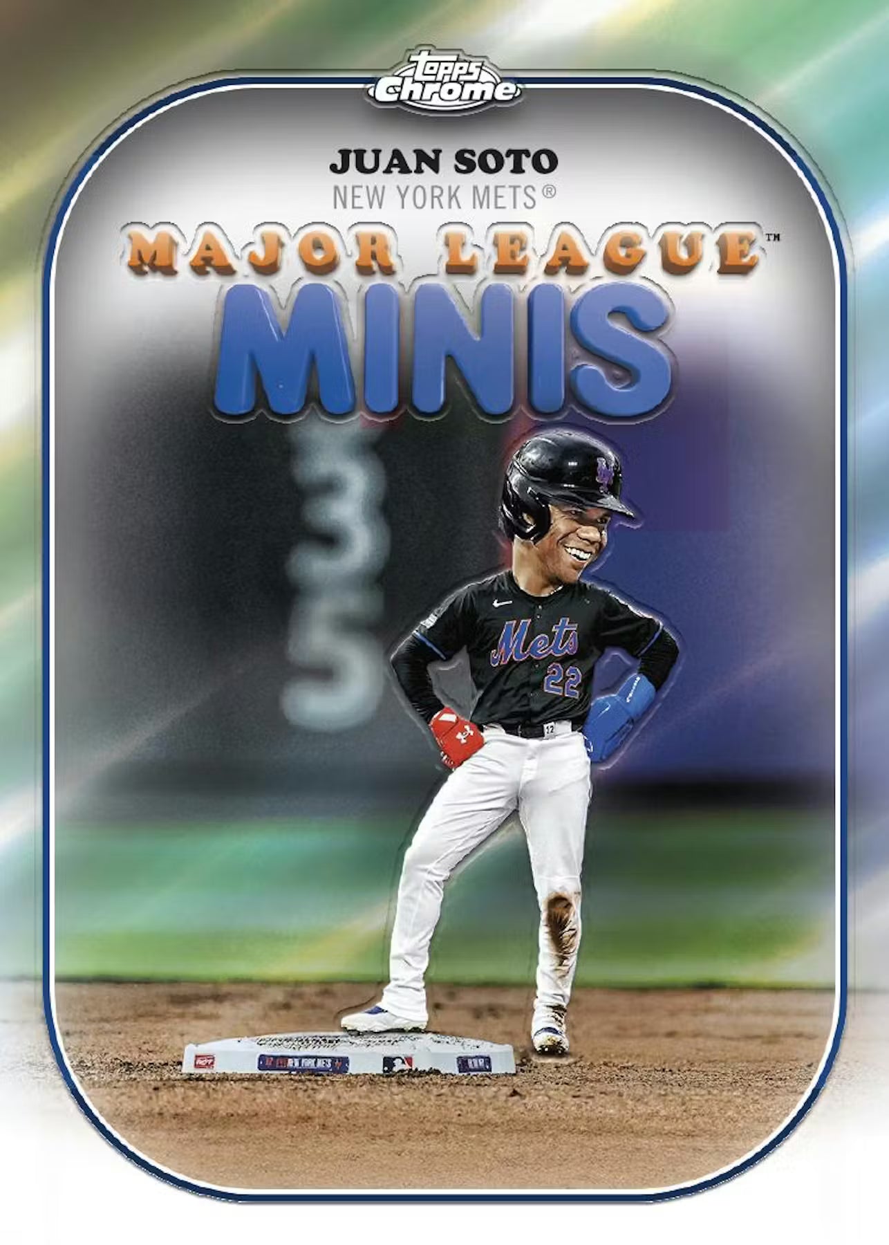 2025 Topps Chrome Baseball Updated Series Jumbo Trading Cards