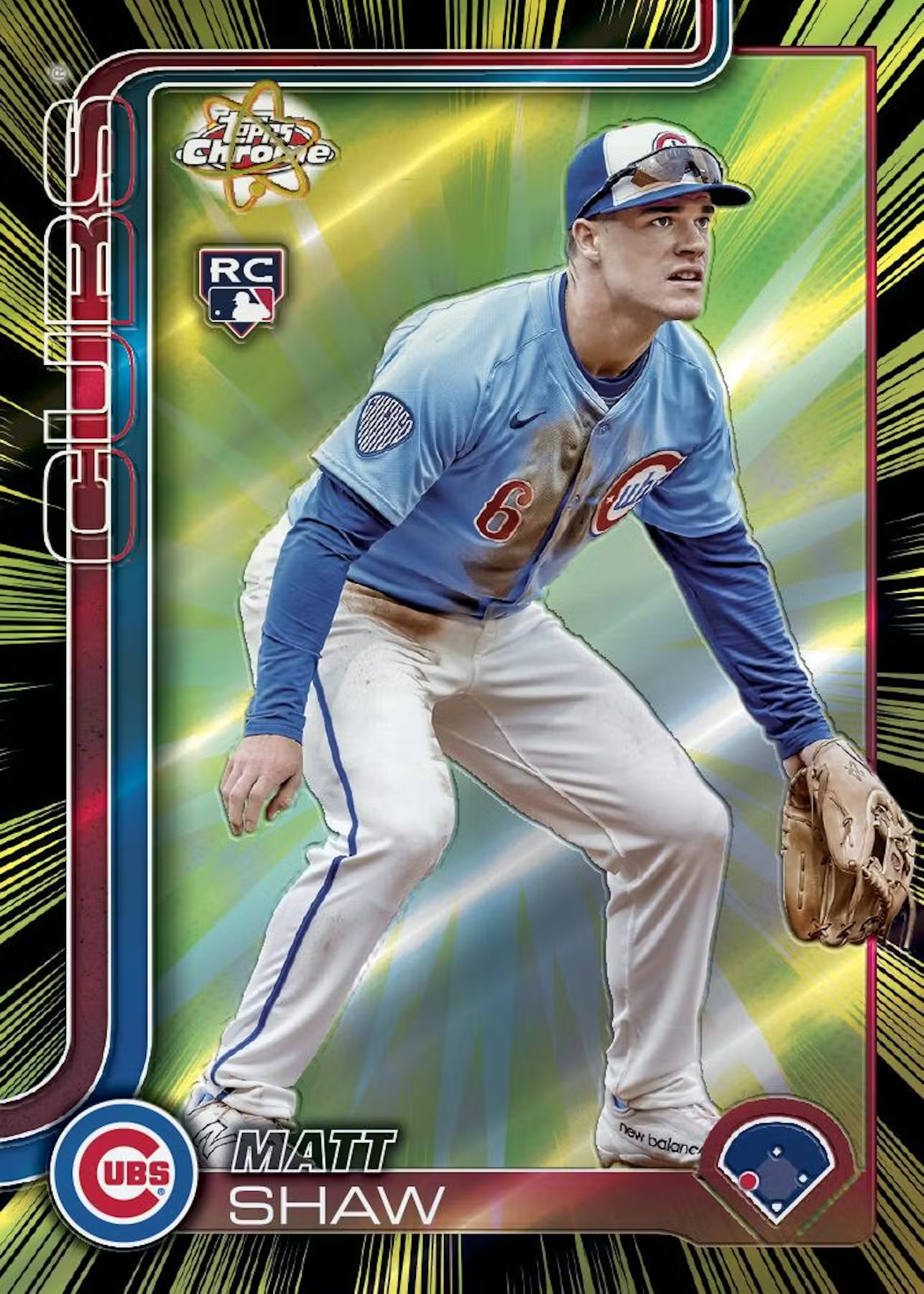 2025 Topps Chrome Baseball Updated Series Jumbo Trading Cards